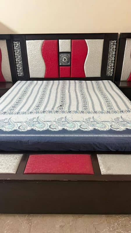 Bed set for sell brand new condition 3