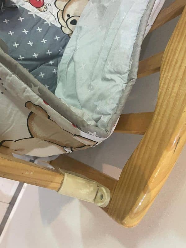 baby cot for sale wooden 4