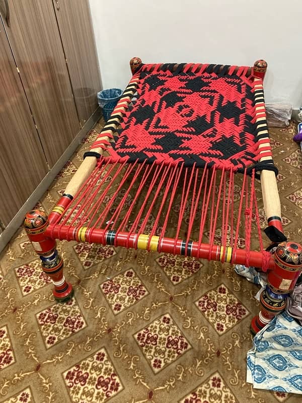 Charpai - Wooden charpai - Fix charpai - Charpai for sale 0