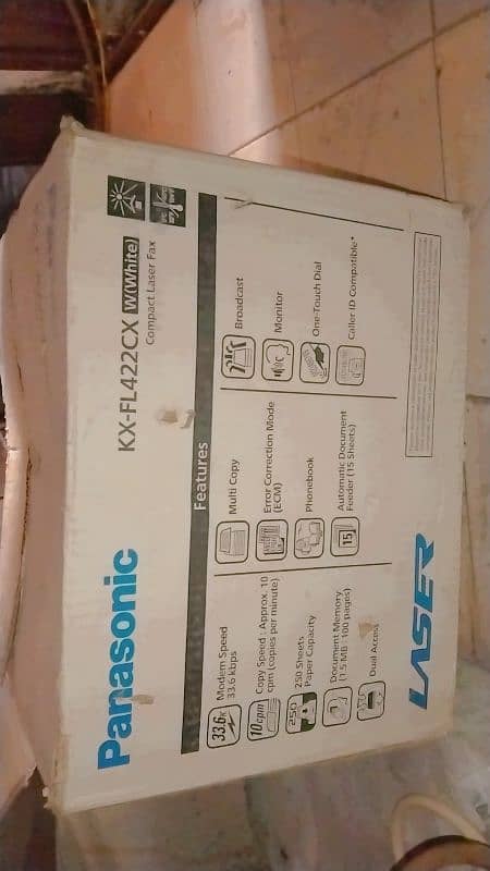 Panasonic Personal Fax Machine KX-FL422CX 1