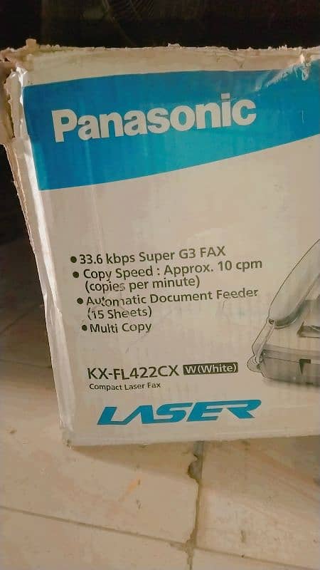 Panasonic Personal Fax Machine KX-FL422CX 3