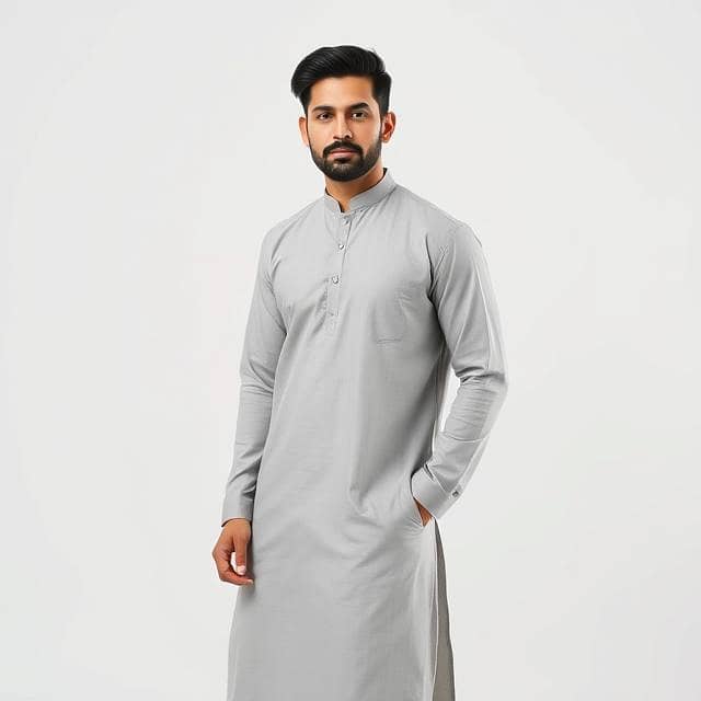 Premium Wash and Wear Kurta Pajama Wrinkle Free Comfortable and Stylis 3