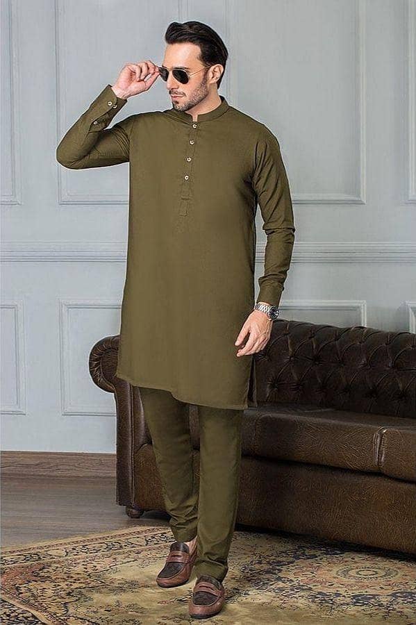 Premium Wash and Wear Kurta Pajama Wrinkle Free Comfortable and Stylis 12