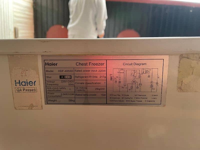 deep freezer haier for sale 6