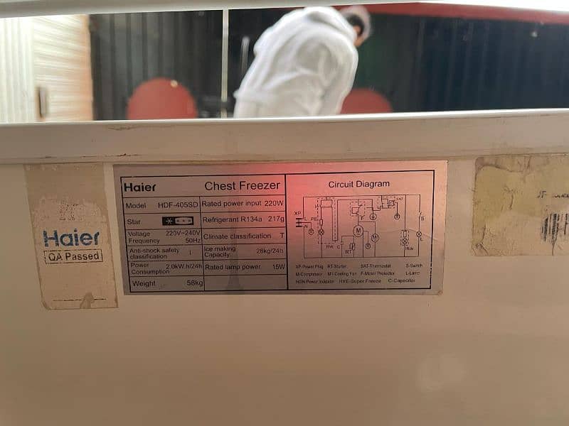 deep freezer haier for sale 7