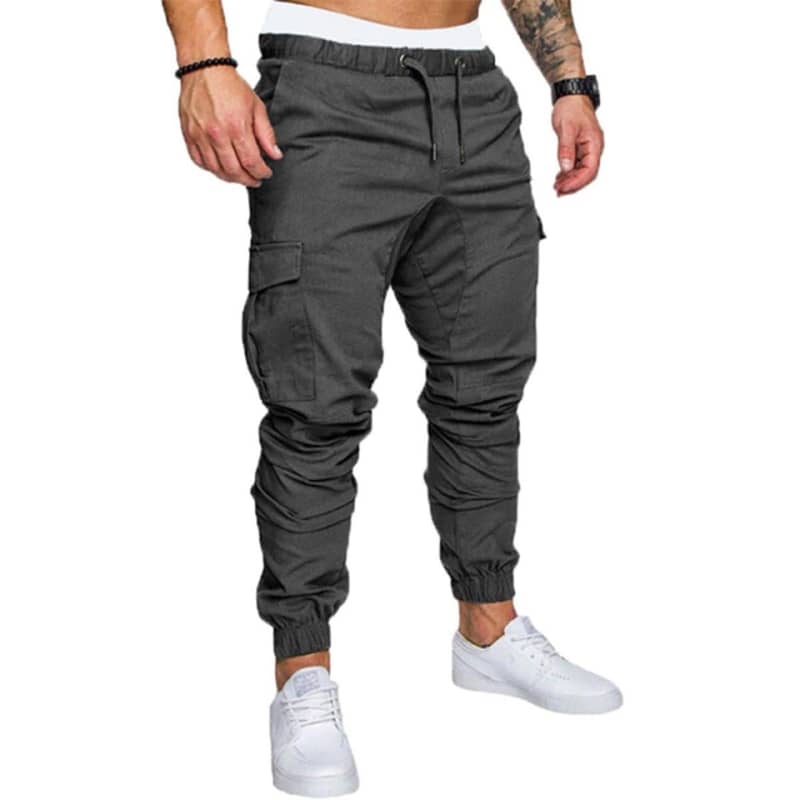 Stylish Cargo Pants for Men Women Six Pocket Utility Trousers Durable 6