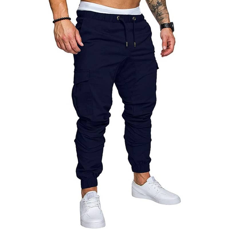 Stylish Cargo Pants for Men Women Six Pocket Utility Trousers Durable 8