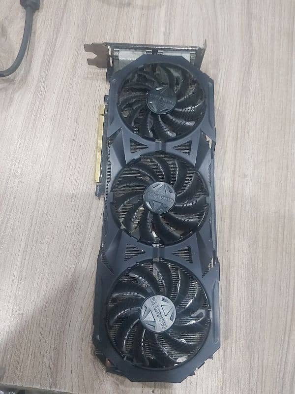 gtx 970 4gb gpu 3 fan 0