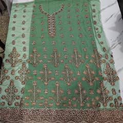 Unstitched Eid Shiffon Dress in New Condition Best for Weddinga &Party