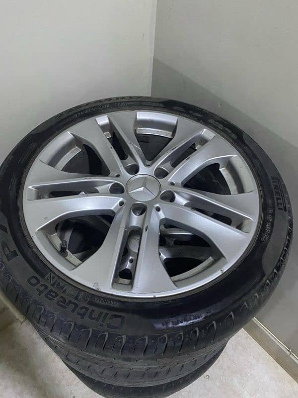 Mercedes rims 1