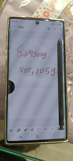 Samsung note 10 5g 12gb 256gb