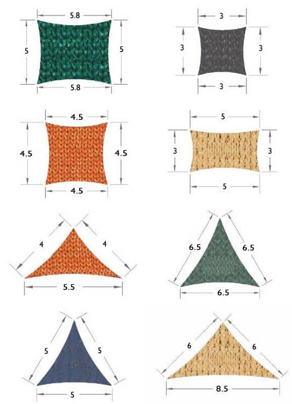 sun shade net fabric sail shade 0