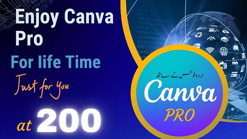 Enjoy Canva Pro at Just 200/- 0