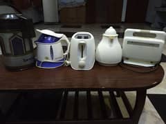 Kitchen Appliances Sandwich Maker, Bread Toaster, Juicer, Tea Thermose