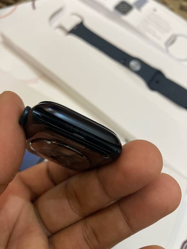 Apple watch series 9 (45)mm black 100% battery health 5