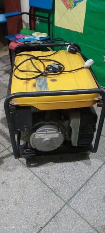 6 kilowatt Generator subaru robin generator RGV 7500 4