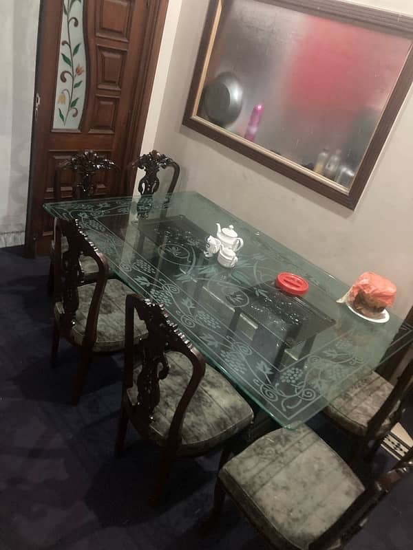 chinioti dinning table with chairs 4