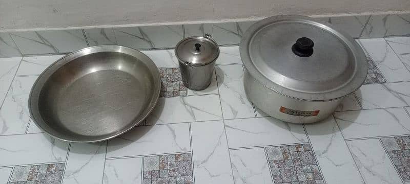 New Steelan Shan Brand Balti Big Paraat Shiny Biq Patela 0