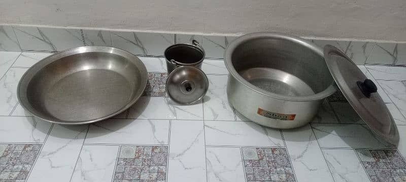 New Steelan Shan Brand Balti Big Paraat Shiny Biq Patela 3