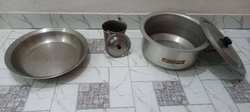 New Steelan Shan Brand Balti Big Paraat Shiny Biq Patela 4