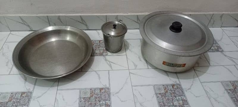 New Steelan Shan Brand Balti Big Paraat Shiny Biq Patela 9