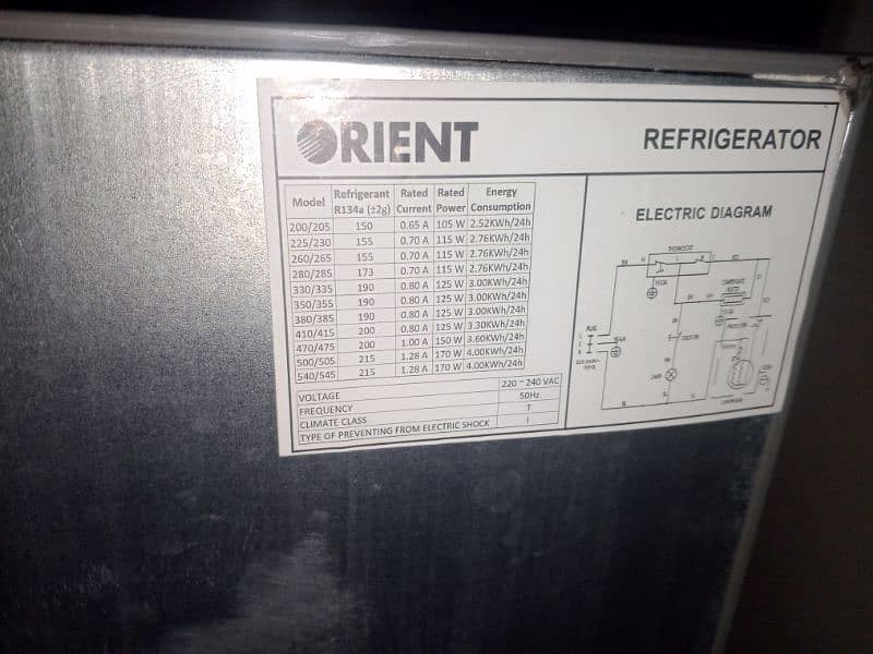 Orient Flare 380 Brand New Fridge For Sale. 13