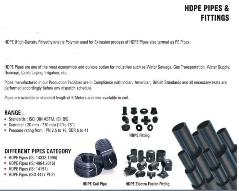 Water Pipes GI , MS Hdpe, Steel,Pvc 1-24`` پائپ، پلاسٹک سٹیل، 16