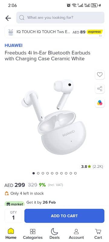 Huawei earbuds 4i 0