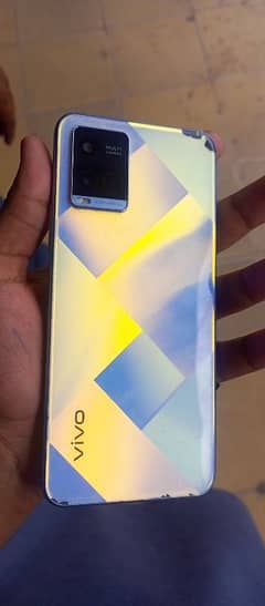 vivo y21 with box 4gb 64gb back thori ruff ha