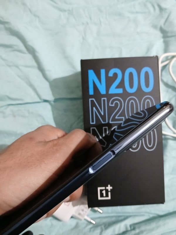 One Plus N200 5G 64GB And 4GB• PTA Aproved. . Box and Charger 6