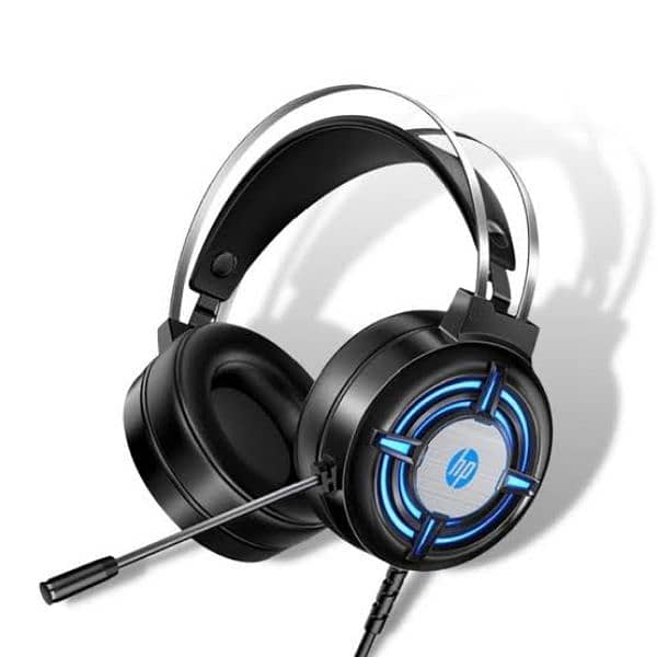 hp h120 gaming RGB wired headset. 0