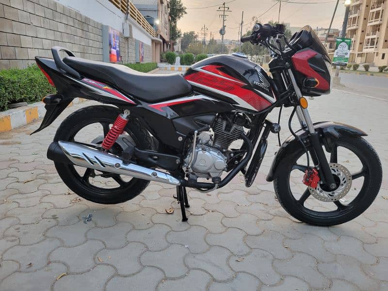 Honda CB125 F Model - 2022 - Registerd Hyderabad Number complete file 1