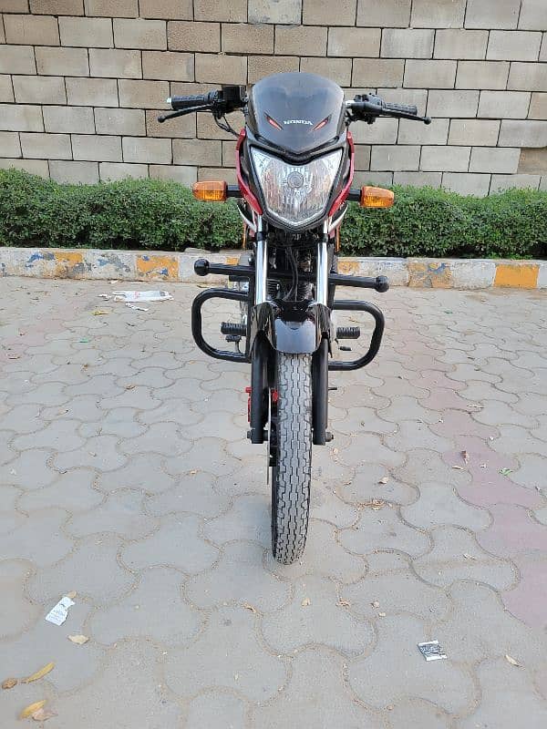 Honda CB125 F Model - 2022 - Registerd Hyderabad Number complete file 4