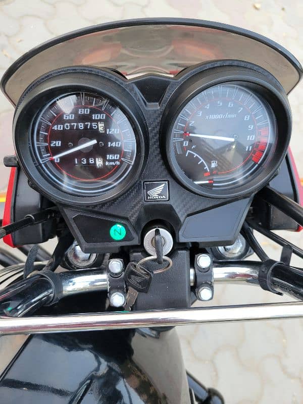 Honda CB125 F Model - 2022 - Registerd Hyderabad Number complete file 12