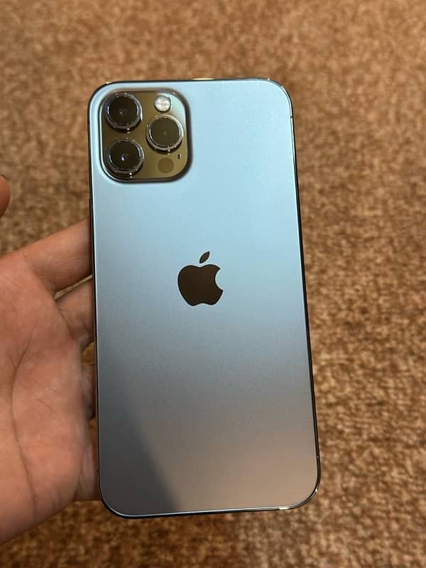 iPhone 12 Pro Max 256GB dual pta approved with box (Waterpack) 0