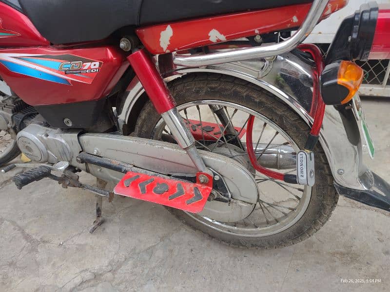 Honda cd 70 2016 model for sale 3