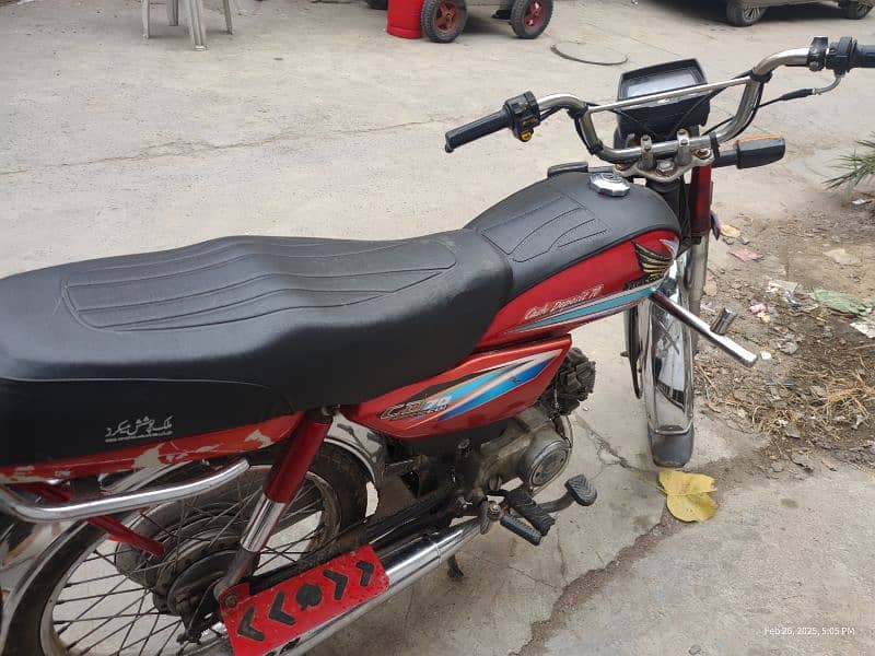 Honda cd 70 2016 model for sale 4