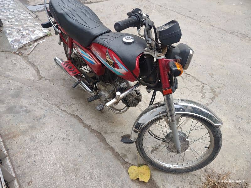 Honda cd 70 2016 model for sale 5