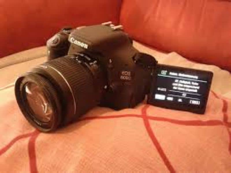 Canon 600d Dslr Camera 3