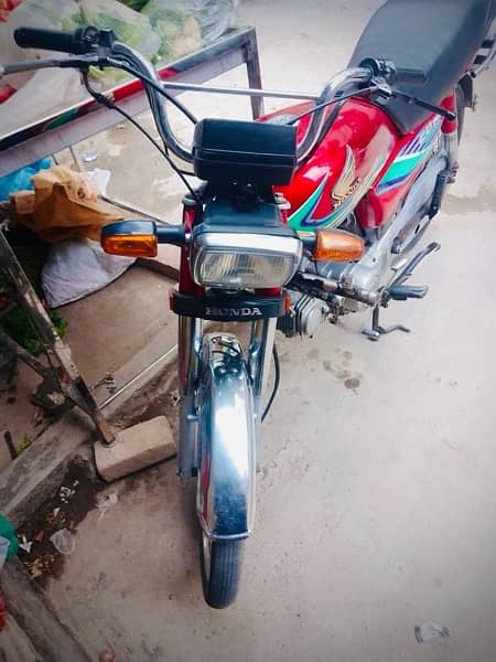 Honda CD70 2017 Model condition like new 3