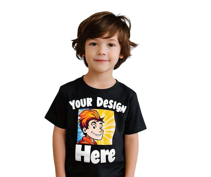 Kids Men Women T-shirts any Logo Design 5