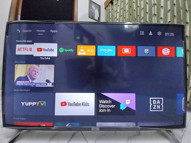 TCL Smart Android LED TV HDR Model L49S6500 0