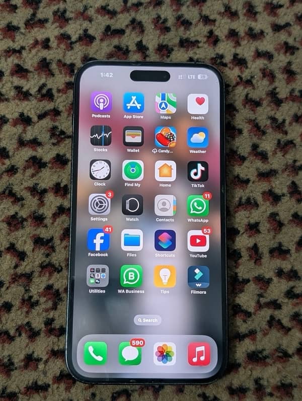 iPhone 14 Pro Max pta approved 256gb 0