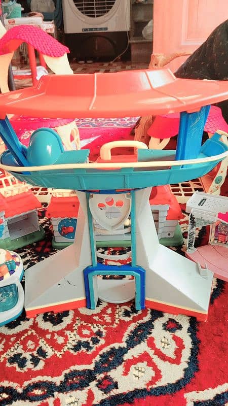 doll house paw patrol house etc 1