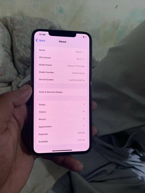 11 PRO MAX 256GB PTA Dual sim 3