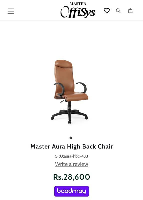 Slightly Use Master Chairs Available 8