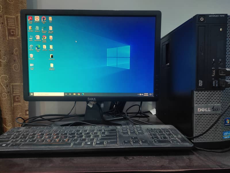 Dell Optiplex 7010 + Dell 17" LCD (Full PC Setup) 3