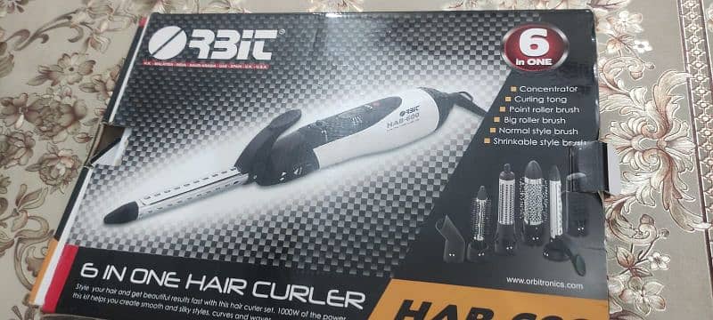 6/1 Orbit Hair Styler kit 3