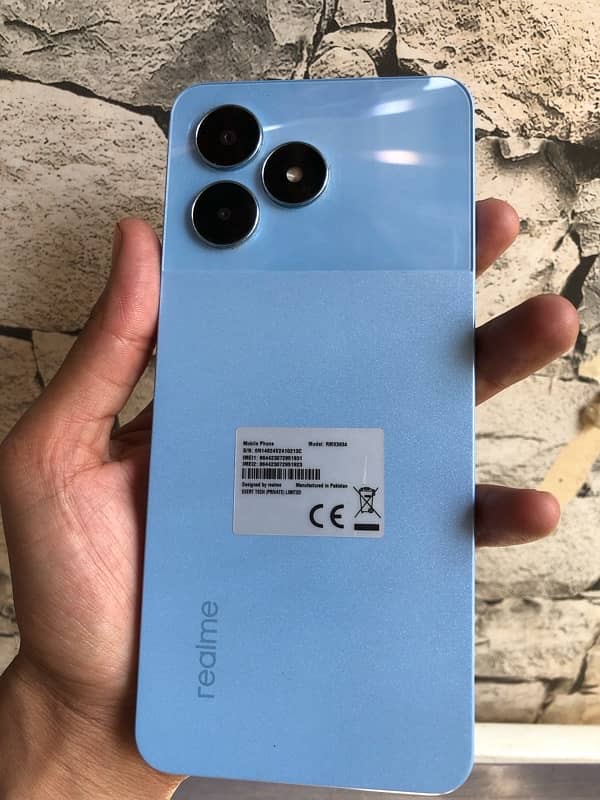 Realme note 50 in warranty  128gb 1