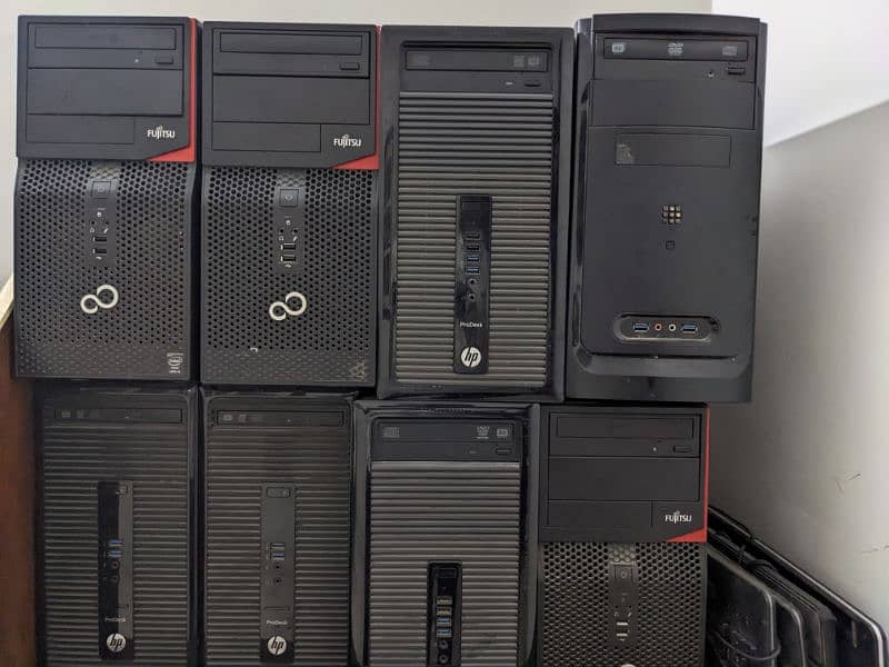 Dell HP Computers and LED 2